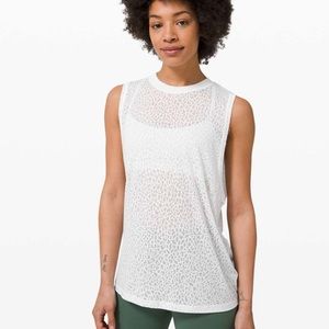 Lululemon All Yours Boyfriend Tank *Veil